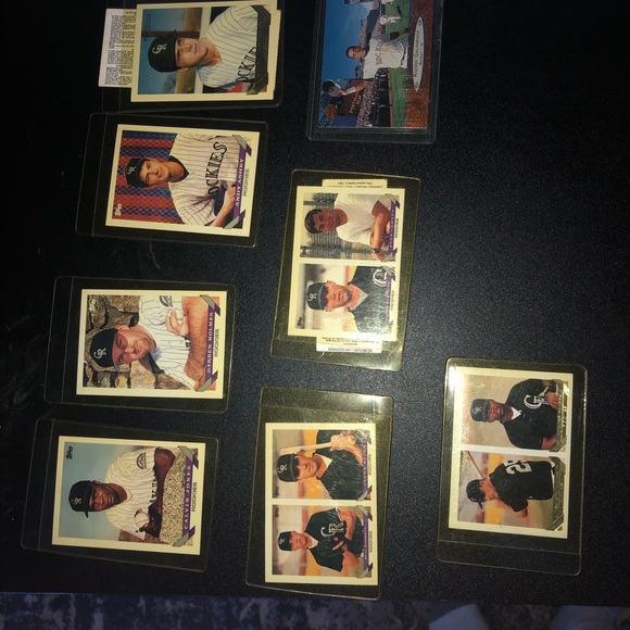 LOT of Tops Rockies Baseball Cards, 2 1993 Tickets - Picture 2 of 11